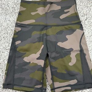 Aerie camouflage biker athletic shorts